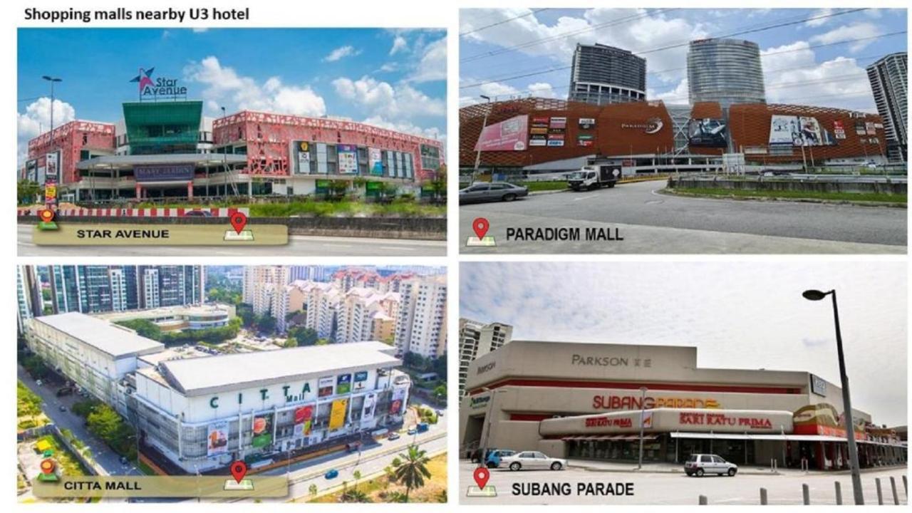U3 Hotel Subang Jaya Kültér fotó